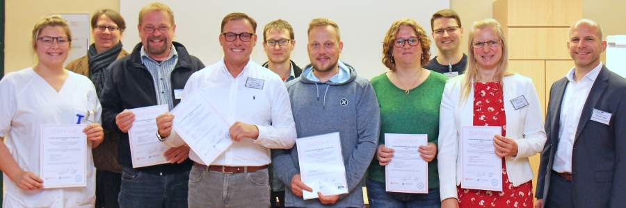 Zertifizierte Workflow-Manager im Klinikum Nordfriesland